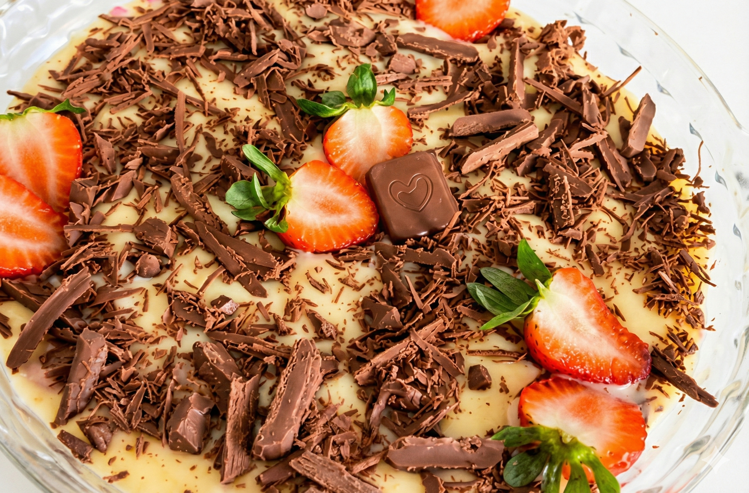 Bombom de Travessa com morangos e chocolate - Bravatta Gourmet Três Rios